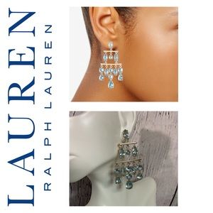 🐘 Ralph Lauren Creative Crystal Earrings